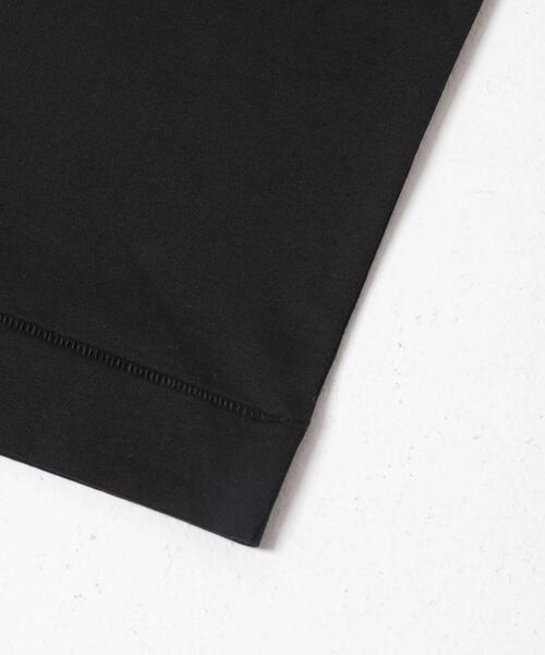 ATON(エイトン)の「ATON SUVIN 60/2 OVERSIZED T-SHIRTS(Tシャツ/カットソー・メンズ・ブラック/ブルー/ホワイト/カーキ・4/6)」の11枚目の写真