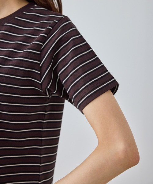 BEVERLY HILLS POLO CLUB(ビバリーヒルズポロクラブ)の「【BEVERLYHILLS POLO CLUB・一部店舗限定】アイコン刺繍コンパクトTシャツ(Tシャツ/カットソー・レディース・チャコールグレー/キナリ/ネイビー/オフホワイト・FREE)」の21枚目の写真