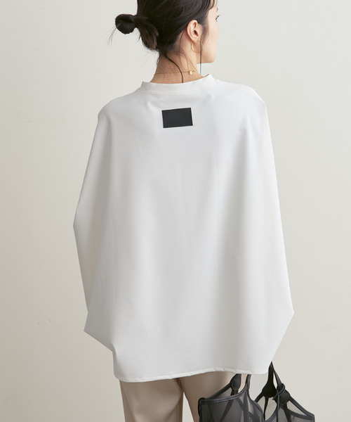 COGTHEBIGSMOKE(コグザビッグスモーク)の「《接触冷感・追加》COG THE BIGSMOKE/コグザビッグスモーク NORMA TOP(Tシャツ/カットソー・レディース・ホワイト/ブラック・FREE)」の21枚目の写真