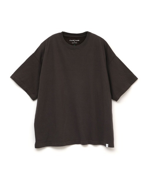 STYLISE（スタイライズ）の「【FACETASM】RIB BIG TEE / 4カラー [MYK-TEE-04]（Tシャツ/カットソー・メンズ・ブラウン/グレー/ホワイト/ブルー・L）」の3枚目の写真