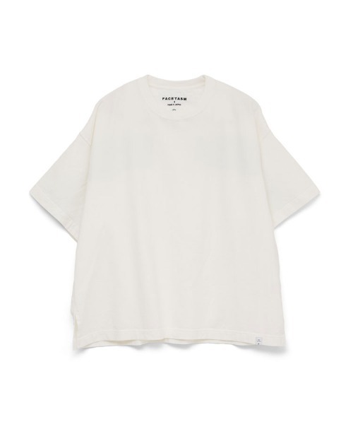 STYLISE（スタイライズ）の「【FACETASM】RIB BIG TEE / 4カラー [MYK-TEE-04]（Tシャツ/カットソー・メンズ・ブラウン/グレー/ホワイト/ブルー・L）」の2枚目の写真