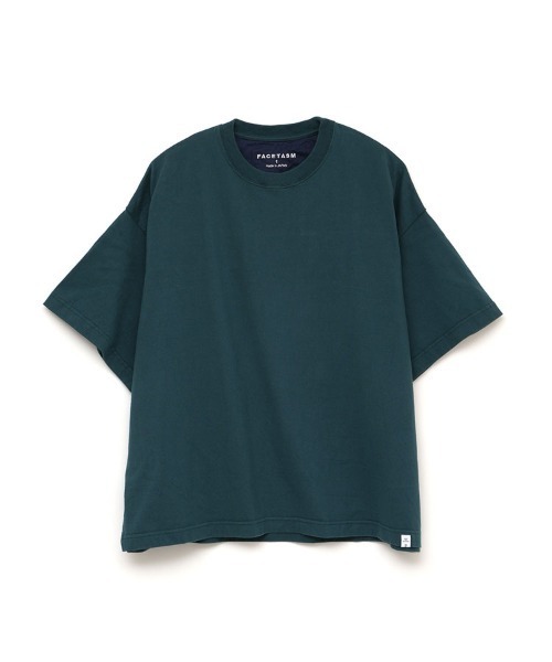 STYLISE（スタイライズ）の「【FACETASM】RIB BIG TEE / 4カラー [MYK-TEE-04]（Tシャツ/カットソー・メンズ・ブラウン/グレー/ホワイト/ブルー・L）」の4枚目の写真
