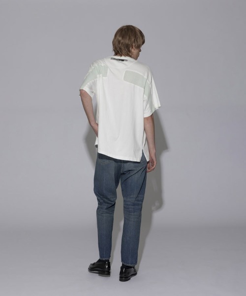 STYLISE（スタイライズ）の「【FACETASM】RIB BIG TEE / 4カラー [MYK-TEE-04]（Tシャツ/カットソー・メンズ・ブラウン/グレー/ホワイト/ブルー・L）」の8枚目の写真