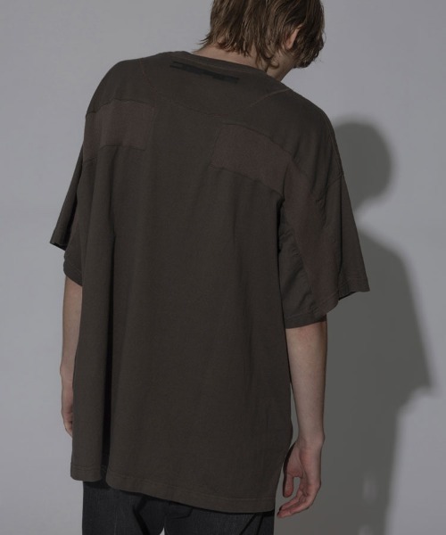 STYLISE（スタイライズ）の「【FACETASM】RIB BIG TEE / 4カラー [MYK-TEE-04]（Tシャツ/カットソー・メンズ・ブラウン/グレー/ホワイト/ブルー・L）」の10枚目の写真