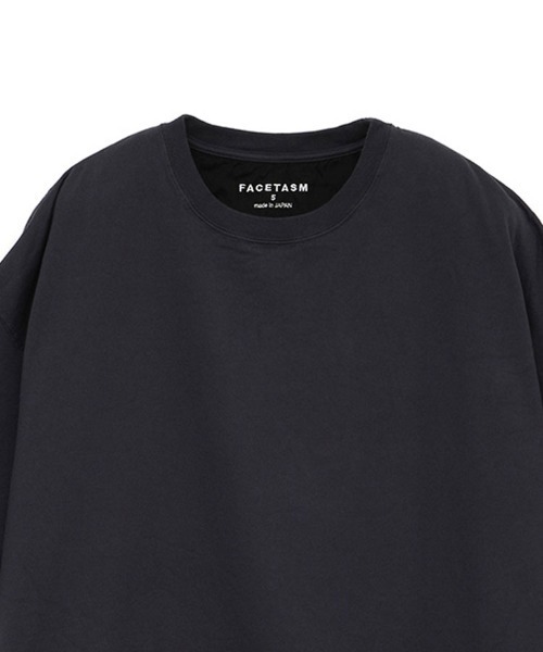 STYLISE（スタイライズ）の「【FACETASM】RIB BIG TEE / 4カラー [MYK-TEE-04]（Tシャツ/カットソー・メンズ・ブラウン/グレー/ホワイト/ブルー・L）」の12枚目の写真