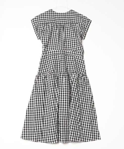 BANANA REPUBLIC FACTORY STORE(バナナリパブリック ファクトリーストア)の「BANANA REPUBLIC FACTORY STORE ポプリン ミディワンピース(ワンピース・レディース・ブラック・0/2/4/6/8)」の2枚目の写真