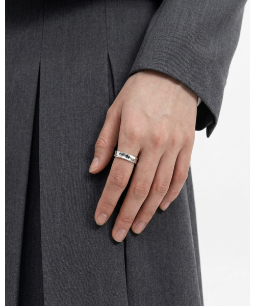 NONENON(ノンノン)の「4POINT RNG(3mm) SILVER925(リング・レディース・その他・LARGE/MEDIUM/SMALL)」の6枚目の写真