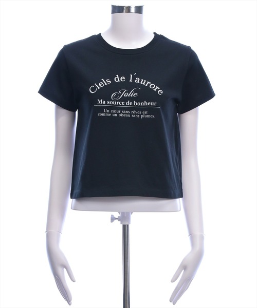 clear（クリア）の「ロゴ刺繍入りプリントTシャツ［骨格ウェーブ/華奢見え/カジュアル］（Tシャツ/カットソー・レディース・ブラック系その他2/ピンク/レッド/ホワイト系その他/グレー/ホワイト系その他2/ブラック系その他・F）」の17枚目の写真