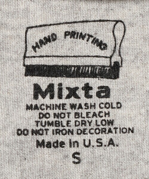 MIXTA(ミクスタ)の「【別注】<MIXTA>SLOW LIFE Tシャツ LT.GRAY(Tシャツ/カットソー・レディース・ライトグレー・S)」の14枚目の写真