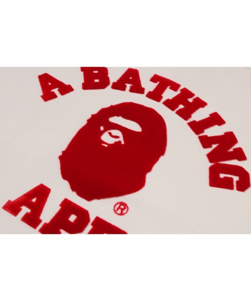 A BATHING APE（アベイシングエイプ）の「COLLEGE TEE DRESS（ワンピース・レディース・アイボリー/ブラック・SMALL/MEDIUM）」の6枚目の写真