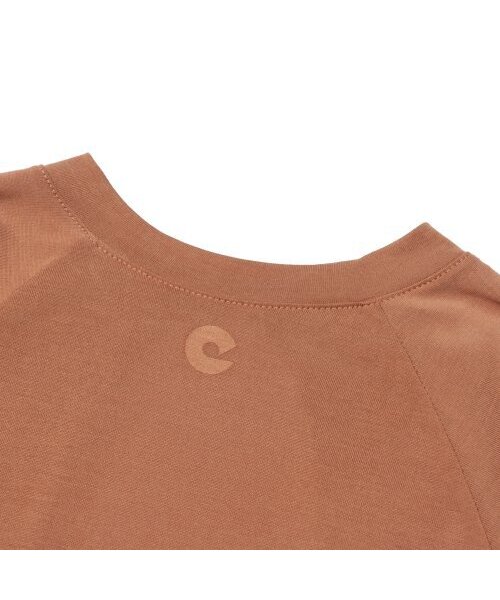 EXTRAORDINARY(エクストラオーディナリー)の「SHIRRING LONGSLEEVE ORANGE(Tシャツ/カットソー・メンズ・その他・SMALL/X-SMALL)」の2枚目の写真