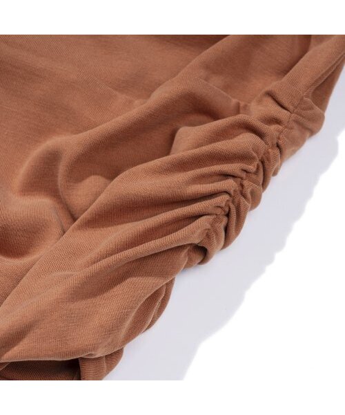 EXTRAORDINARY(エクストラオーディナリー)の「SHIRRING LONGSLEEVE ORANGE(Tシャツ/カットソー・メンズ・その他・SMALL/X-SMALL)」の5枚目の写真