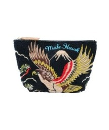 E-COME（イーカム）の「サガラポーチ - 【SAGARA POUCH JAPAN HOWK BLACK WHG-PCH02】（ポーチ）」