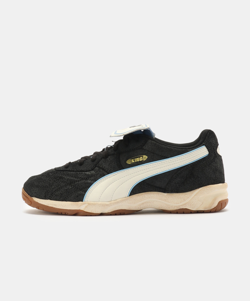 PUMA(プーマ)の「PUMA KING INDOOR D10 403628-01(スニーカー・メンズ・ネイビー・26.5cm/27cm/28cm)」の1枚目の写真