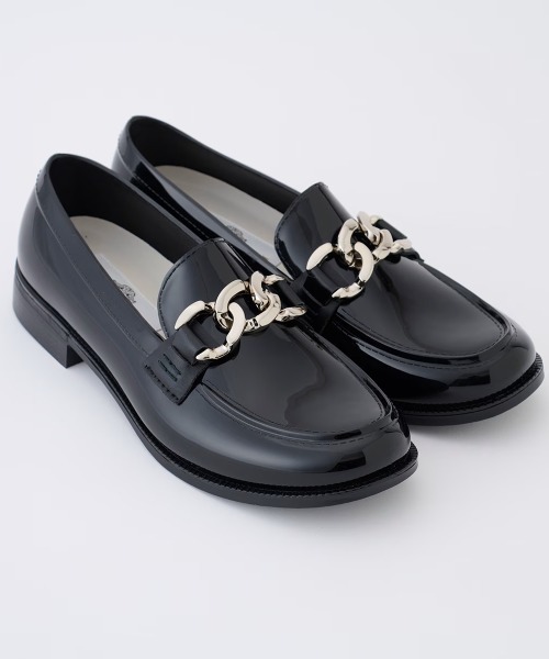 TEMPERATE(テンパレイト)の「【TEMPERATE】テンパレイト AUSITN ビットローファー(レインシューズ・レディース・ブラック/グレー・38/39/40/41/42/37/36)」の1枚目の写真