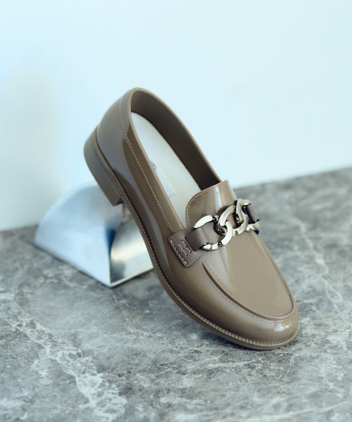 TEMPERATE(テンパレイト)の「【TEMPERATE】テンパレイト AUSITN ビットローファー(レインシューズ・レディース・ブラック/グレー・38/39/40/41/42/37/36)」の11枚目の写真