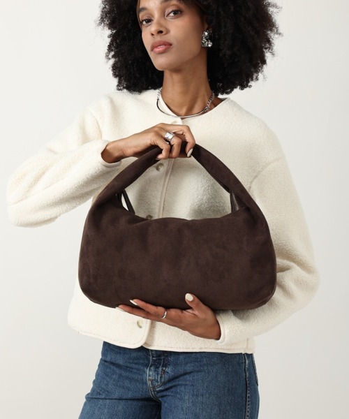 style code(スタイルコード)の「ZOZO限定【STYLE CODE/スタイルコード】大容量ワンショルダー ハーフムーンバッグ(ショルダーバッグ・レディース・ダークブラウン/アニマル/レオパード/ブラック・FREE)」の3枚目の写真