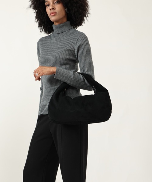 style code(スタイルコード)の「ZOZO限定【STYLE CODE/スタイルコード】大容量ワンショルダー ハーフムーンバッグ(ショルダーバッグ・レディース・ダークブラウン/アニマル/レオパード/ブラック・FREE)」の11枚目の写真