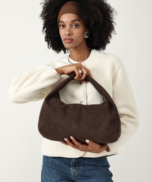 style code(スタイルコード)の「ZOZO限定【STYLE CODE/スタイルコード】大容量ワンショルダー ハーフムーンバッグ(ショルダーバッグ・レディース・ダークブラウン/アニマル/レオパード/ブラック・FREE)」の18枚目の写真