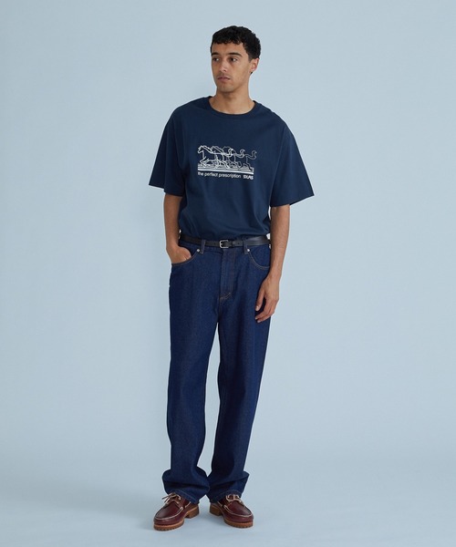 SILAS(サイラス)の「DERBY S/S TEE(Tシャツ/カットソー・メンズ・ブラウン/アッシュ/ネイビー・L/XL/M)」の9枚目の写真