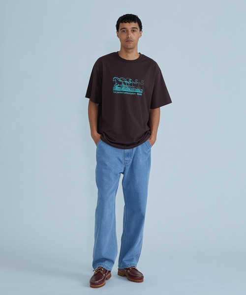 SILAS(サイラス)の「DERBY S/S TEE(Tシャツ/カットソー・メンズ・ブラウン/アッシュ/ネイビー・L/XL/M)」の11枚目の写真