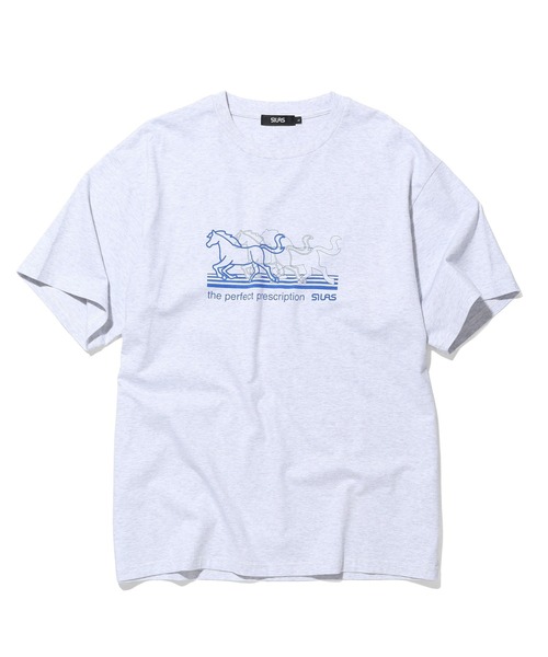 SILAS(サイラス)の「DERBY S/S TEE(Tシャツ/カットソー・メンズ・ブラウン/アッシュ/ネイビー・L/XL/M)」の16枚目の写真