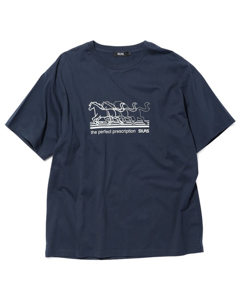 SILAS(サイラス)の「DERBY S/S TEE(Tシャツ/カットソー・メンズ・ブラウン/アッシュ/ネイビー・L/XL/M)」の17枚目の写真