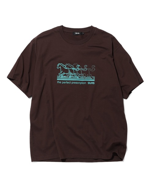 SILAS(サイラス)の「DERBY S/S TEE(Tシャツ/カットソー・メンズ・ブラウン/アッシュ/ネイビー・L/XL/M)」の18枚目の写真
