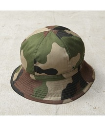 MILITARY（ミリタリー）の「実物 新品 デッドストック フランス軍 HBT ブッシュハット CCEカモ（ハット）」