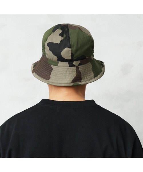 MILITARY（ミリタリー）の「実物 新品 デッドストック フランス軍 HBT ブッシュハット CCEカモ（ハット・メンズ・カモフラージュ・57/56/59/58）」の8枚目の写真