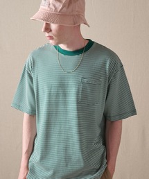 Eddie Bauer | ナロー ボーダー 半袖ポケットTシャツ(Tシャツ/カットソー)