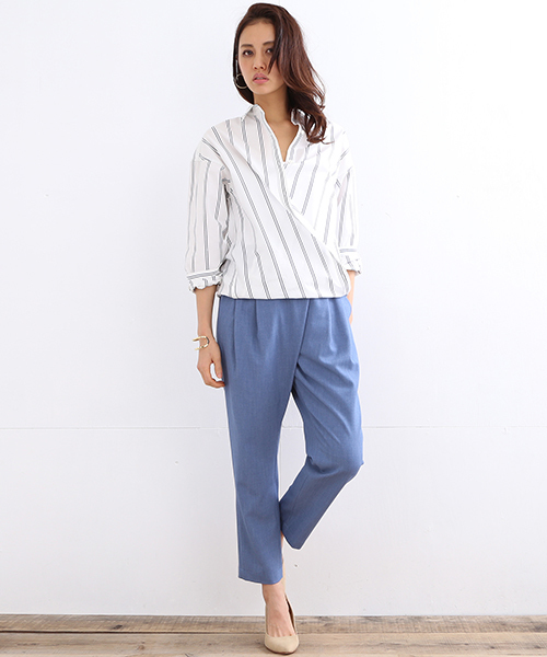 B:MING by BEAMS(ビーミングバイビームス)の「ビーミング by ビームス / 2wayカシュクールシャツ(シャツ/ブラウス・レディース・その他1/その他2・SMALL/MEDIUM)」の10枚目の写真