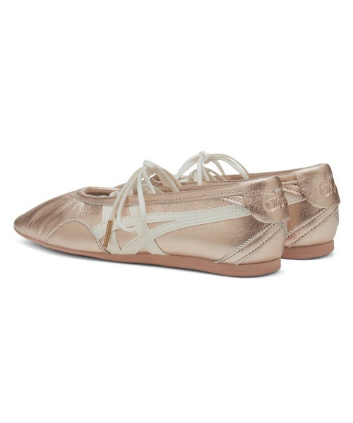 Onitsuka Tiger(オニツカタイガー)の「GYMNARINA / ジムナリーナ(バレエシューズ・レディース・シルバー系その他/ピンク系その他・22.5/23/23.5/24/24.5/25/25.5/26)」の9枚目の写真