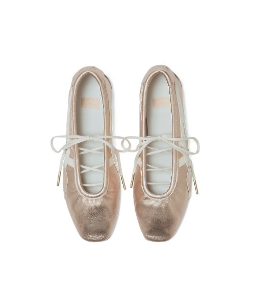 Onitsuka Tiger(オニツカタイガー)の「GYMNARINA / ジムナリーナ(バレエシューズ・レディース・シルバー系その他/ピンク系その他・22.5/23/23.5/24/24.5/25/25.5/26)」の13枚目の写真