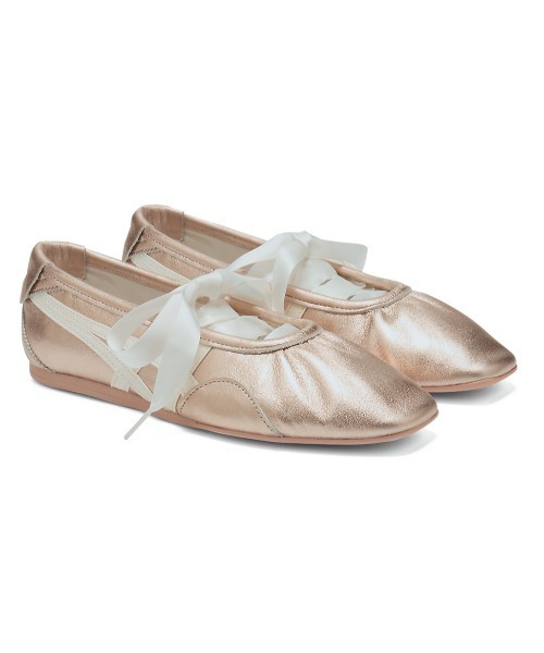 Onitsuka Tiger(オニツカタイガー)の「GYMNARINA / ジムナリーナ(バレエシューズ・レディース・シルバー系その他/ピンク系その他・22.5/23/23.5/24/24.5/25/25.5/26)」の5枚目の写真