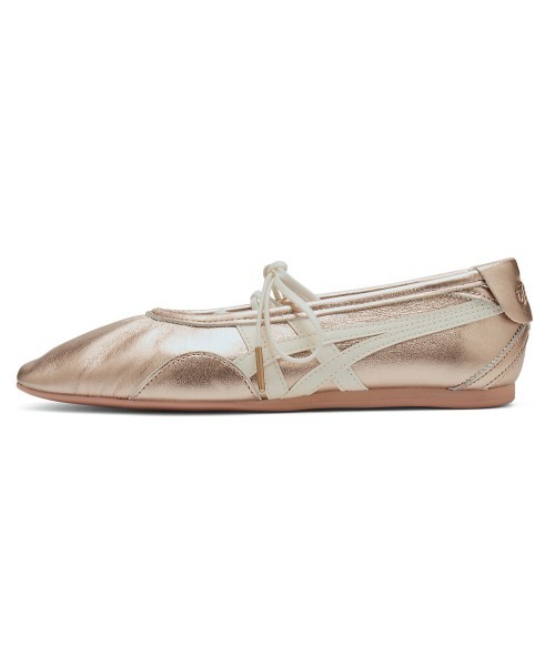 Onitsuka Tiger(オニツカタイガー)の「GYMNARINA / ジムナリーナ(バレエシューズ・レディース・シルバー系その他/ピンク系その他・22.5/23/23.5/24/24.5/25/25.5/26)」の7枚目の写真