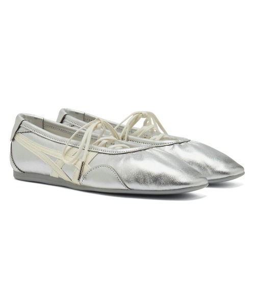 Onitsuka Tiger(オニツカタイガー)の「GYMNARINA / ジムナリーナ(バレエシューズ・レディース・シルバー系その他/ピンク系その他・22.5/23/23.5/24/24.5/25/25.5/26)」の19枚目の写真