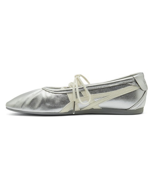 Onitsuka Tiger(オニツカタイガー)の「GYMNARINA / ジムナリーナ(バレエシューズ・レディース・シルバー系その他/ピンク系その他・22.5/23/23.5/24/24.5/25/25.5/26)」の17枚目の写真