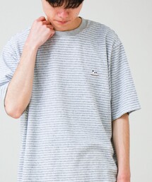 【夏素材で快適】フレブルパイルTEE ワンポイント刺繍