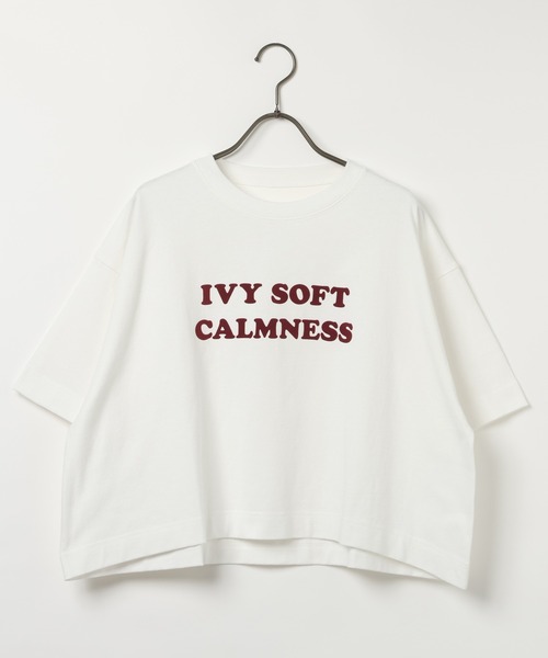 GEORGE'S（ジョージズ）の「フロッキーロゴＴシャツ（Tシャツ/カットソー・レディース・ブルー/チャコールグレー/オフホワイト・FREE）」の10枚目の写真