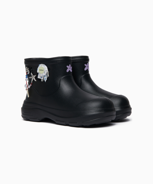 OHESHIO（オヘシオ）の「[X ROCKFISH] HAYDEN BOOTS, BLACK（レインシューズ・レディース・その他・23cm/24cm/25cm）」の2枚目の写真