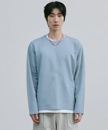 BER DE NOIR（ベールドノワール）の「シアラインロングスリーブ（アッシュミント）（Tシャツ/カットソー）」