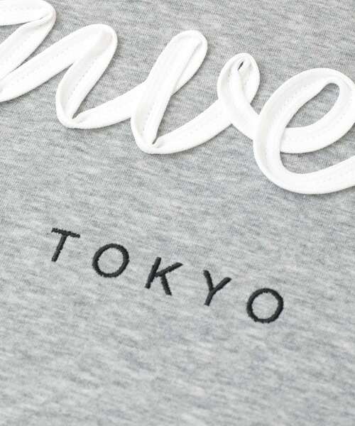 CONVERSE TOKYO（コンバーストウキョウ）の「SPINDLE LOGO TUCK TEE（Tシャツ/カットソー・レディース・ホワイト/杢グレー/ブラック・FREE）」の15枚目の写真