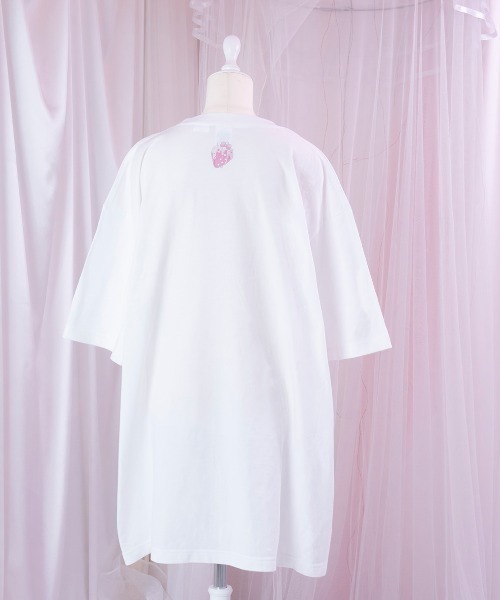 mine by LAFARY（マインバイラファリー）の「《ビビちゃん×mine》BIG Tシャツ（Tシャツ/カットソー・レディース・ブラック/ピンク・FREE）」の11枚目の写真