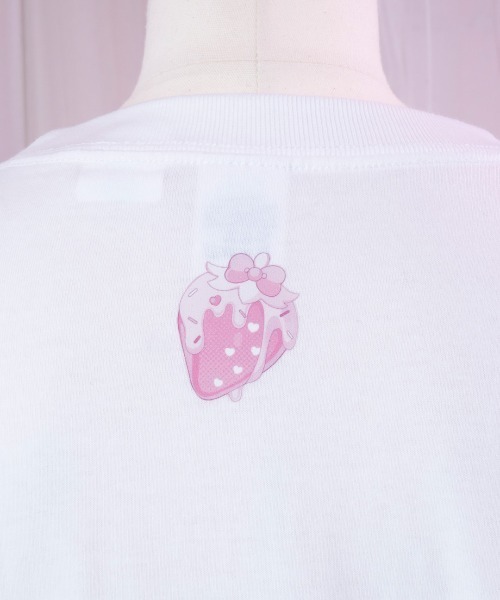 mine by LAFARY（マインバイラファリー）の「《ビビちゃん×mine》BIG Tシャツ（Tシャツ/カットソー・レディース・ブラック/ピンク・FREE）」の12枚目の写真