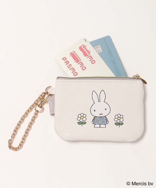 Miffy( ミッフィー)の「MIFFY CELEBRATIONカード&パスケース(パスケース・レディース・ブルー/アイボリー・FREE)」の3枚目の写真