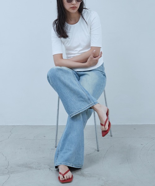 OFROOM(オフルーム)の「Thong Sandals|トングサンダル(サンダル・レディース・レッド/ブラック/ホワイト・SMALL/LARGE/MEDIUM)」の18枚目の写真