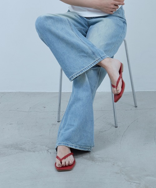OFROOM(オフルーム)の「Thong Sandals|トングサンダル(サンダル・レディース・レッド/ブラック/ホワイト・SMALL/LARGE/MEDIUM)」の19枚目の写真