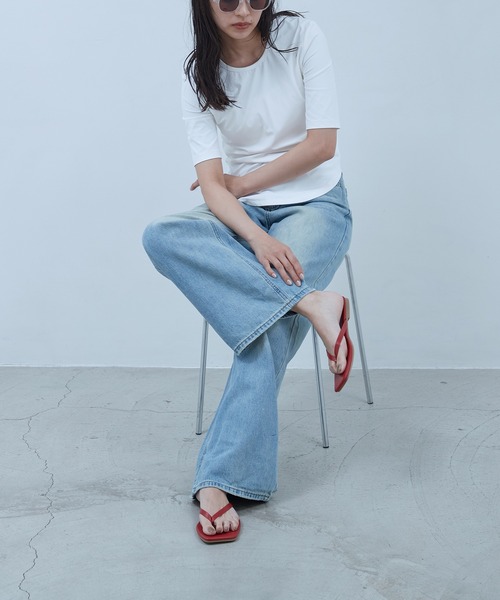 OFROOM(オフルーム)の「Thong Sandals|トングサンダル(サンダル・レディース・レッド/ブラック/ホワイト・SMALL/LARGE/MEDIUM)」の20枚目の写真