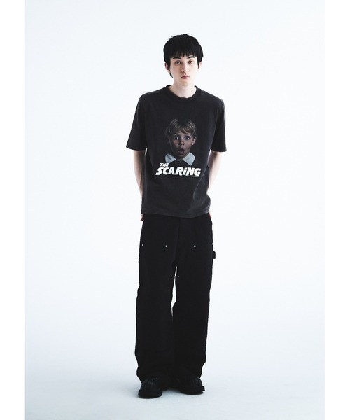 DAIRIKU(ダイリク)の「The Scarin Movie PrintedH-Stee/DAIRIKU/Tシャツ/夏服(Tシャツ/カットソー・メンズ・ブラック・MEDIUM/SMALL)」の2枚目の写真